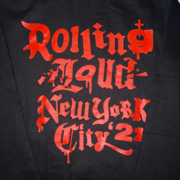 Rolling Loud Concrete Roses Hoodie NYC ‘22 - Picture 6 of 6